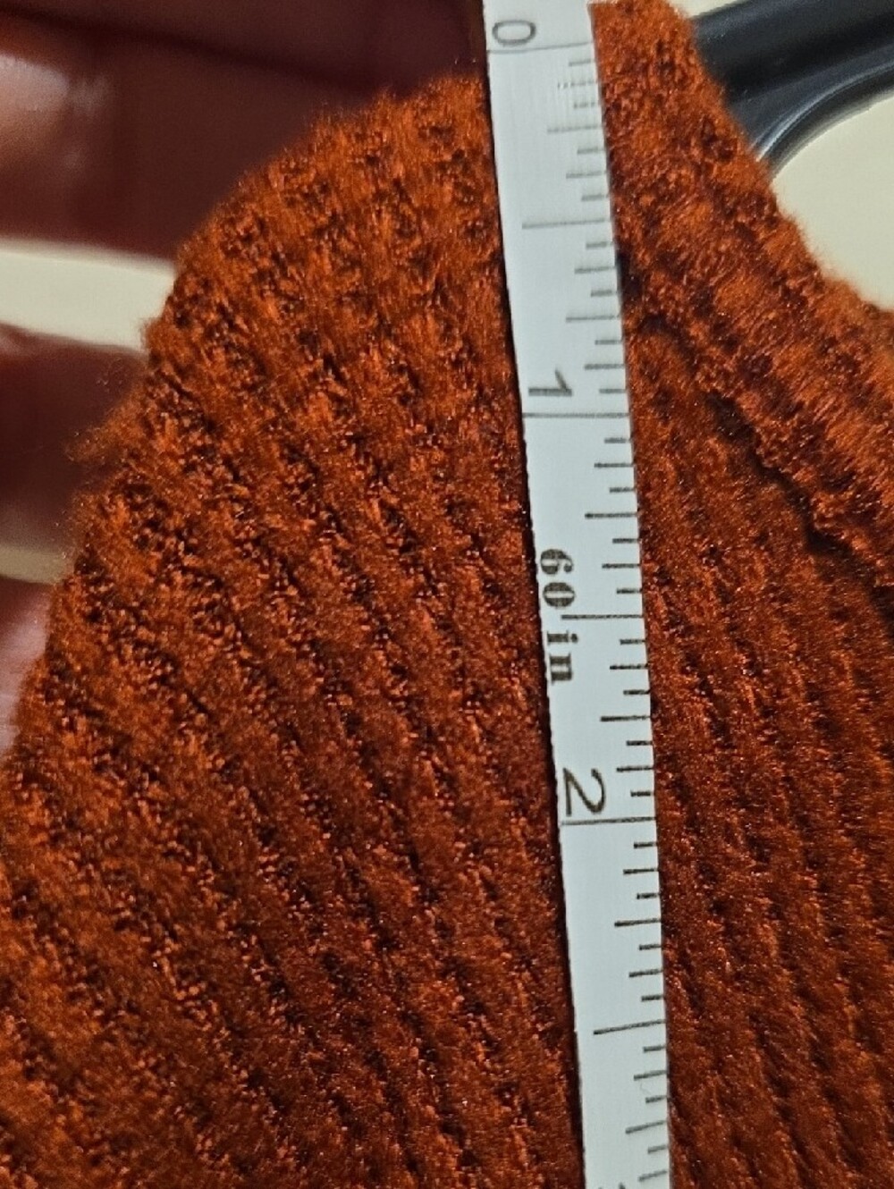 American Eagle Outfitters Rust V-Neck Lightweight Knit Sweater - Picture 3 of 11